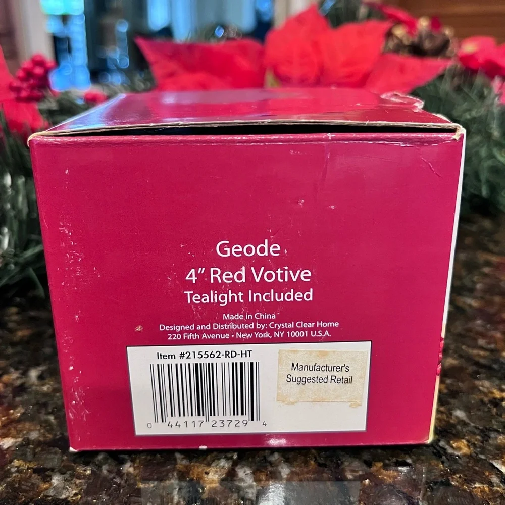 NWT Vintage Fifth Avenue Crystal Geode 4